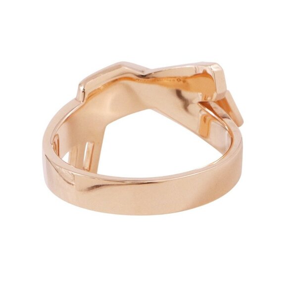 HERMES Gavroche Ring Size 53/#13 18K Pink Gold - Picture 3 of 7